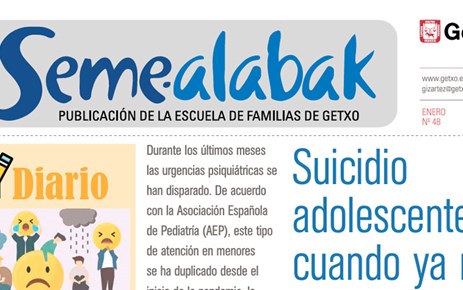 Seme·alabak: la publicación de la escuela de familias de Getxo