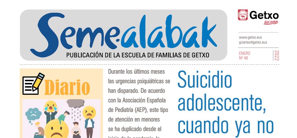 Seme·alabak: la publicación de la escuela de familias de Getxo