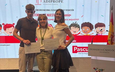 ¡Nuestros alumnos ganan el III Concurso Nacional "Defendamos Nuestro Patrimonio"!