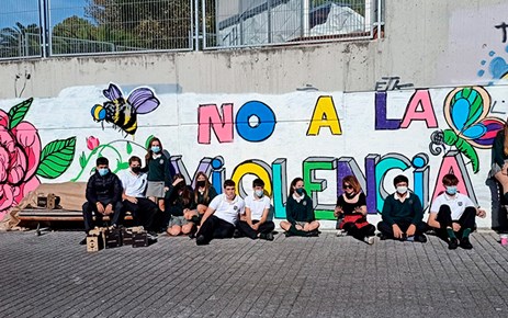 ¡La igualdad se grafitea en el Europa!