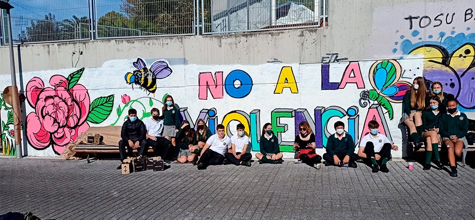 ¡La igualdad se grafitea en el Europa!